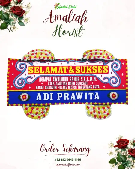 Papan Bunga Ucapan Selamat Purwokerto