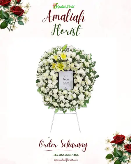 Krans Bunga Duka Purwokerto