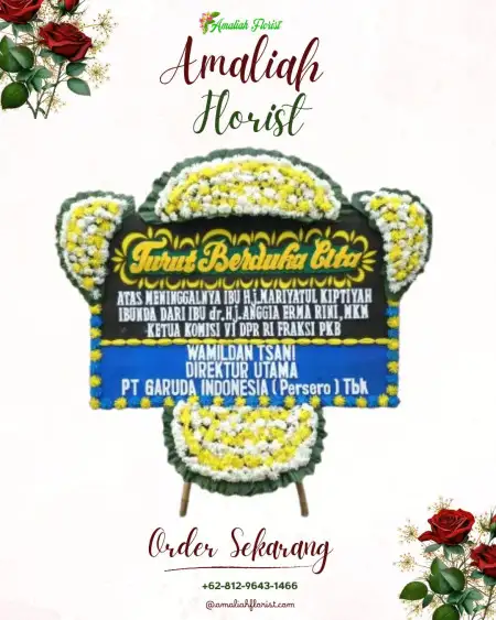 Papan Bunga Duka Purwokerto